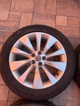 Orig.hliníkové disky Opel - R18, 5x105 - 4