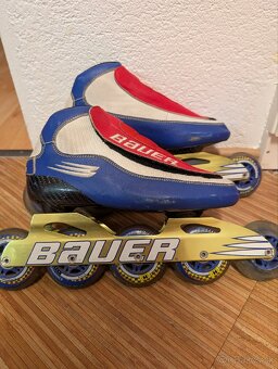 Retro Bauer speed rýchlostné kolieskové korčule - 4
