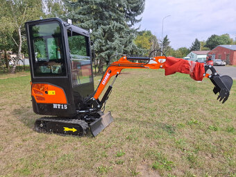 Minibagr HT1500 japonský motor Kubota - 4