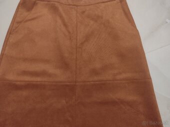 Semišová sukňa Orsay - 4