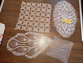Háčkované dečky, obrusy - 4