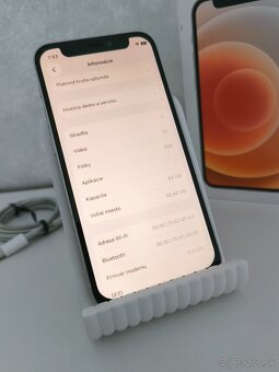 🍏 Apple iPhone 12 Mini | Pamäť 64GB White - 4