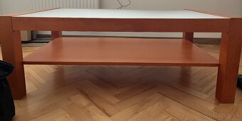 Predám konferenčný stôl - masív, čerešna - 4