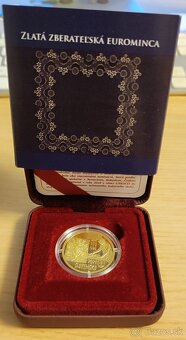 AKCIA Predam zlatu 100e mincu Samova ríša+100e Modrotlač - 4