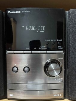 Hi-Fi mikrosystém Panasonic SA-PM500 s diaľkovým ovládačom - 4