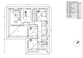 4IZ BUNGALOV 149 m2 NA SLNEČNOM POZEMKU - 184 900.-€ - 4