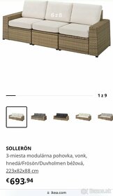 Zahradny nabytok - Ikea - Solleron - 4