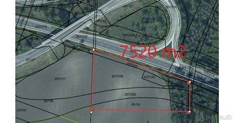 Investičný pozemok o výmere 7520 m2 - 4