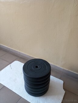 Plastové/cementové kotúče  HOP-SPORT   6 x 10 kg - 4