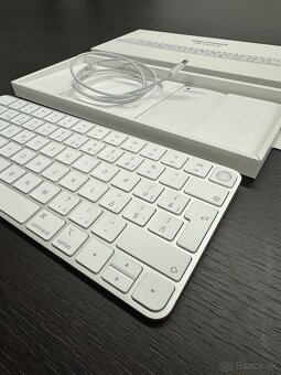Apple Magic Keyboard with Touch ID (SK) – Model A2449, biela - 4
