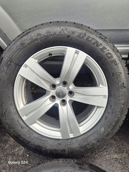 Disky ALU kolesá Audi Q7 R18 a zimné pneumatiky - 4
