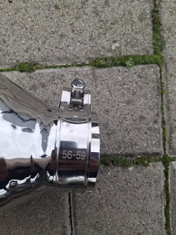 Koncovka výfuku, nerez nová - 4