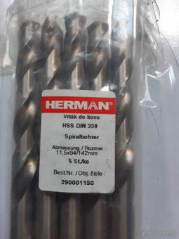 Vŕtaky do kovu Poldi,Herman - 4