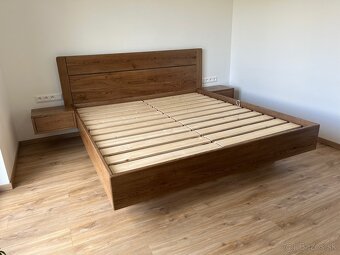 Levitujúca dubová posteľ - 4