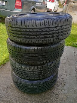 Pneumatiky na diskoch Fabia 1 letné - 4