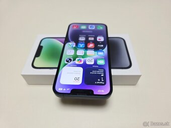 Apple iPhone 14 128gb MIDNIGHT,BATERKA 100% TOP STAV - 4