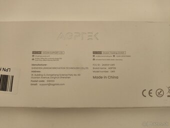 #278 Smart hodinky AGPTEK (čierne) - 4