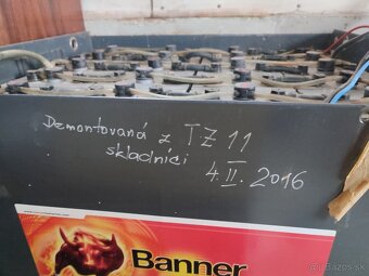 Predám trakčnú batériu 48V - 4
