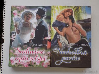 Historické romance -Stainforth, Coulter,James,Jeffries a iný - 4