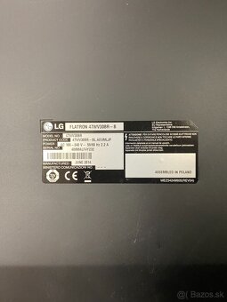 LG Flatron 47WV30BR-B – 7 kusov - 4
