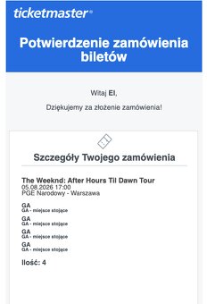The Weeknd – AFTER HOURS TIL DAWN TOUR listky - 4