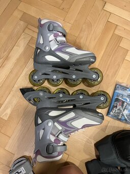Kolieskove korcule rollerblade bio dynamic sg5 s chranicmi - 4