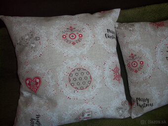 Vianočné obliečky,dve veľkosti,cena spolu - 4