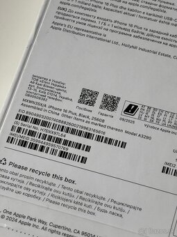 iPhone 16 Plus 256GB, Black (nový, nerozbalený) - 4