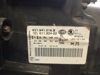 Predné svetlo škoda fabia III - 4