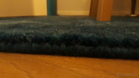 rucne tkany modry koberec 130x190cm - 4