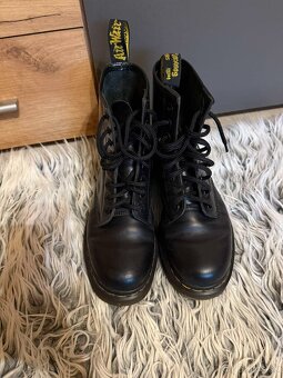 dr.martens original stylove kožené workery-topanky black - 4