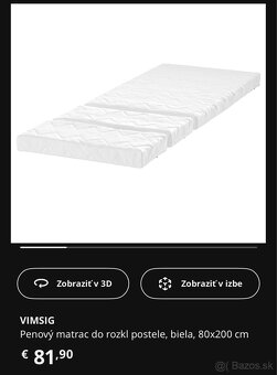 Ikea rastuca postel - 4