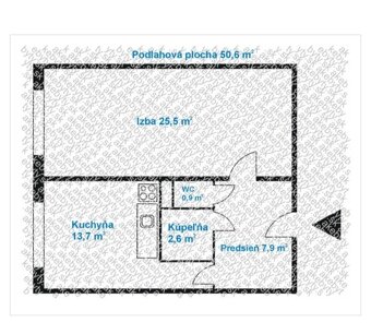 Centrum,vymena 3izb.za 1izb. - 4