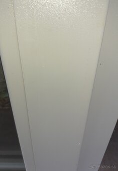 Predám balkonove dvere97x235 šeda farba a 80x231 biela farba - 4