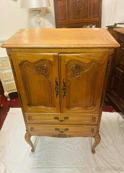 Vintage komoda, drevo, v119cm, s74cm, h42 cm - 4