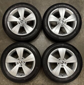 Zimná sada 5x112 R17 , 215/55/17 Škoda Triton Superb Passat - 4