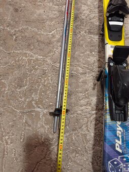 Detské lyže +palice - 4