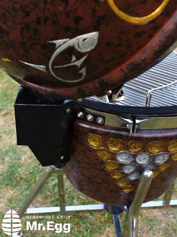 NOVÝ - Keramický grill Mr. Egg - Fish - 18" a 20" - 4