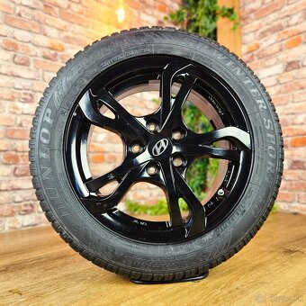 Alu R16 5x114 OEM HYUNDAI Elantra, Kia ceed +zimné 205/55R16 - 4