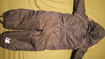 tmavo modre oteplovacky - overal Tchibo 98-104 - 4