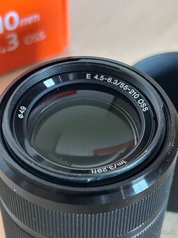 Objektív Sony E 55-210mm F4.5-6.3 OSS - 4