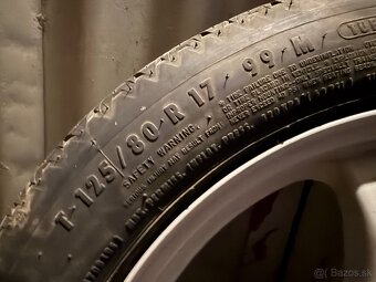 5x120 R17 Dojazdové koleso - 4