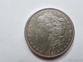 Strieborné mince Mexico, USA - 4