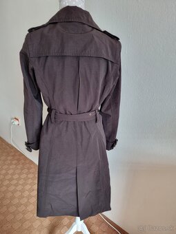 Hnedy trenčkot Zara 38 - 4