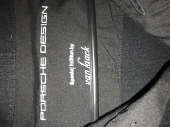 PORSCHE design originál black pánske tricko L - 4