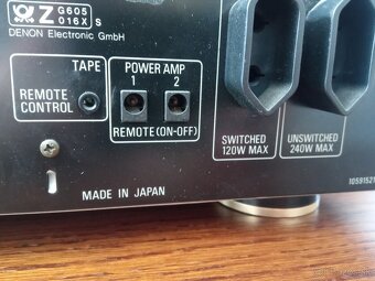 DENON PRA 1500 HIGH END PREAMP - 4