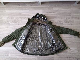 Zimna bunda velkost L olive green - 4
