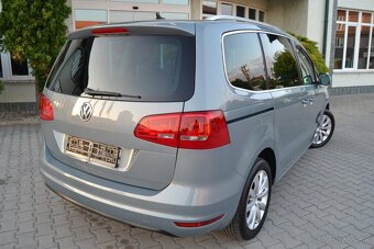 VW SHARAN 2.0 TDI, PANORÁMA, KOŽA, BIXENÓN, 7 MIESTNE, ŤAŽNÉ - 4
