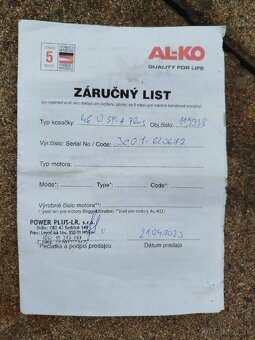 Kosačka AL-KO Classic 4.66 P-A Edition - 4
