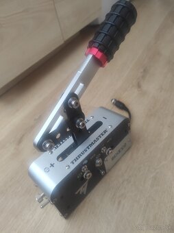Thrustmaster TSS Handbrake Sparco Mod + ,shifter,držiak - 4